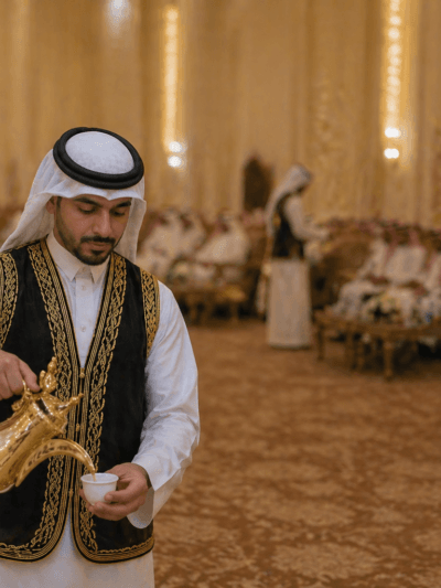 تقديم الضيافة وخدمات الضيوف