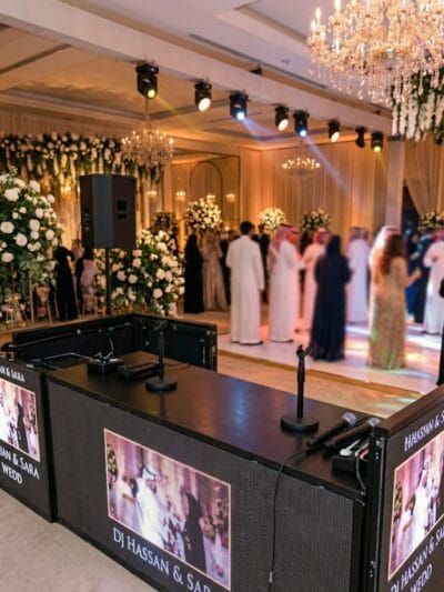 مسؤول/ة الدي جي(DJ) والتحكم الصوتي